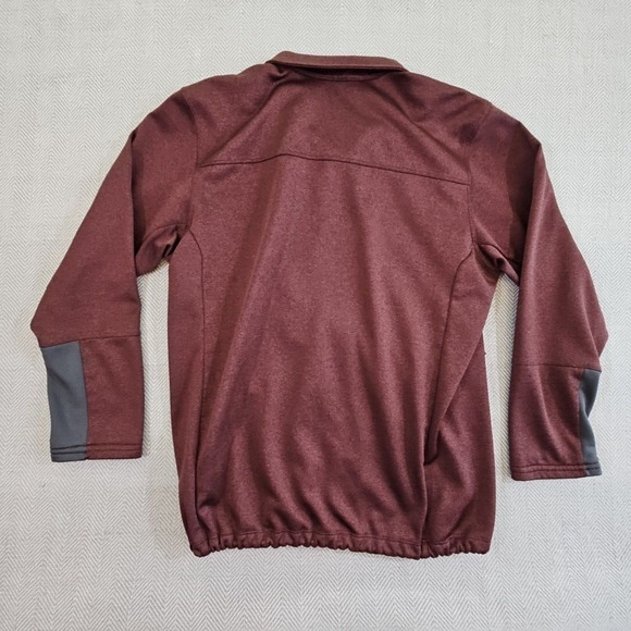 The North Face Men's Full Zip Fleece Performance Jacket Size XL/TG Brown - Picture 7 of 14